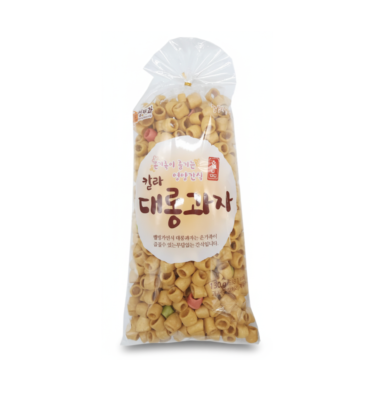 Colourful Rice Tube Snack