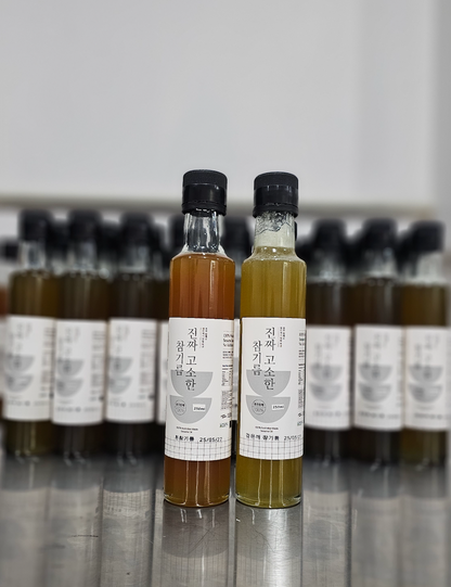 Australia's First In-Store Pressed 100% Australian Sesame Oil — Cold-Pressed, Extra Nutty · 250ml