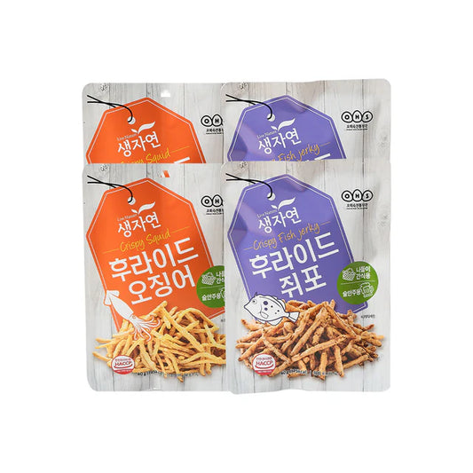 Sweet & Salty Fried Dried Seafood Snack