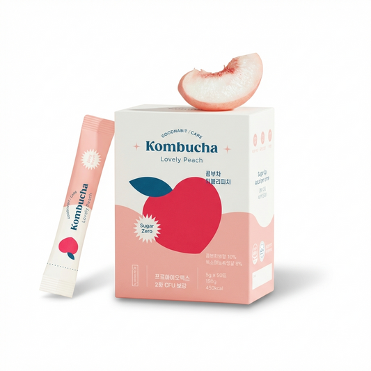 Good Habit Kombucha - Lovely Peach (30 Sticks)
