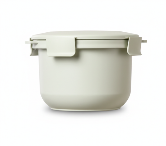 Microwave Low-Calorie Rice Cooker Calorie Bowl (Green)